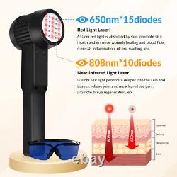 Avec 3000mW Laser Froid Classe 4 Dispositif de Thérapie par la Lumière Rouge Infrarouge pour le Soulagement de la Douleur