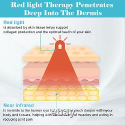 Ceinture Laser Lipo LED Thérapie de la lumière rouge Soulagement de la douleur Proche infrarouge Perte de poids rapide.