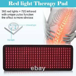 Ceinture Laser Lipo LED Thérapie de la lumière rouge Soulagement de la douleur Proche infrarouge Perte de poids rapide.