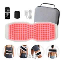 Ceinture de thérapie par lumière rouge infrarouge 940nm 850nm 660nm pour soulagement de la douleur et brûlage des graisses