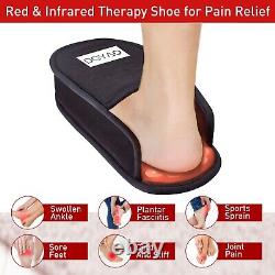 Chausson de thérapie à la lumière rouge infrarouge DGYAO pour soulager la douleur de la neuropathie des pieds et des orteils