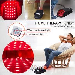 Chausson de thérapie par la lumière rouge pour la neuropathie du pied 1 paire de thérapie par la lumière infrarouge proche