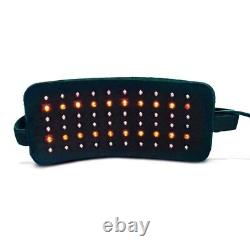 Coussin chauffant de thérapie par la lumière LED DLP FlexPad pour soulager les douleurs musculaires médicamenteuses en noir.