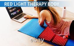 Dgyao 45w Infrarouge Red Light Therapy Pad Pour Un Soulagement Complet De La Douleur Articulaire Nerveuse
