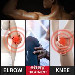 Dgyao Red Light Infrared Therapy Portable Pad Brace Knee Elbow Soulagement De La Douleur Articulaire