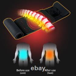 Dgyao Red Light Therapy Infrared Light Wrap Pad Brace Pour Soulager La Douleur Articulaire Du Dos