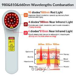 Dispositif de lumière NIR 660+810+980nm pour la thérapie laser équine des douleurs au poignet et la guérison des plaies