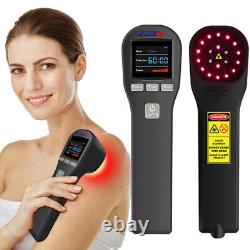 Dispositif de soulagement de la douleur par thérapie au laser froid LLLT 808 lumière rouge acupuncture approuvé par la FDA