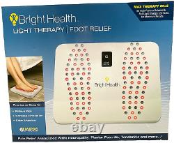 Dispositif de soulagement des pieds par thérapie lumineuse Bright Health NWOT, augmente la circulation