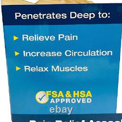 Dispositif de soulagement des pieds par thérapie lumineuse Bright Health NWOT, augmente la circulation