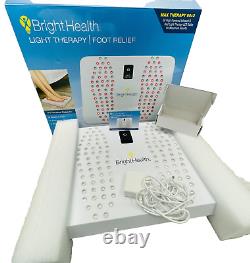 Dispositif de soulagement des pieds par thérapie lumineuse Bright Health NWOT, augmente la circulation