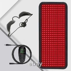 Dispositif de tapis corporel complet infrarouge pour soulager la douleur musculaire du dos grâce à la thérapie par la lumière rouge