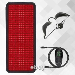 Dispositif de tapis corporel complet infrarouge pour soulager la douleur musculaire du dos grâce à la thérapie par la lumière rouge