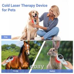 Dispositif de thérapie au laser LLLT portable 660/810/980 nm pour humains et animaux soulagement de la douleur