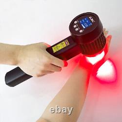 Dispositif de thérapie au laser à faible niveau 8W LLLT Laser froid pour la douleur au dos 650nm 808nm