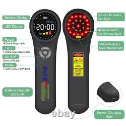 Dispositif de thérapie au laser doux pour le soulagement de la douleur - Lumière LLLT NIR 1760mW 660+810+980nm à domicile