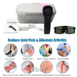 Dispositif de thérapie au laser doux pour le soulagement de la douleur Traitement à la lumière rouge LLLT 650 nm + 808 nm NIR