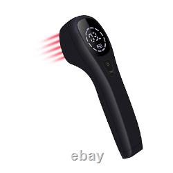 Dispositif de thérapie au laser doux pour le soulagement de la douleur Traitement à la lumière rouge LLLT 650 nm + 808 nm NIR