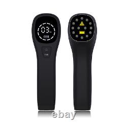 Dispositif de thérapie au laser doux pour le soulagement de la douleur Traitement à la lumière rouge LLLT 650 nm + 808 nm NIR