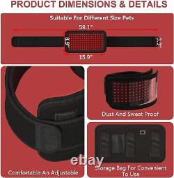 Dispositif de thérapie au laser froid LLLT pour animaux Lumière rouge infrarouge Soulagement de la douleur Chien Cheval