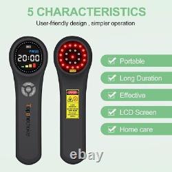 Dispositif de thérapie au laser froid de 1760 mW pour soulager la douleur Traitement au laser doux à lumière rouge