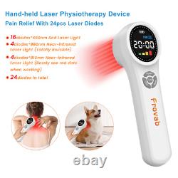 Dispositif de thérapie au laser froid de 980 nm de grade médical, thérapie au laser pour les tissus profonds contre la douleur