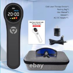 Dispositif de thérapie au laser froid de classe 4 1760mW 980nm 810nm pour la douleur au genou, à l'épaule et au dos