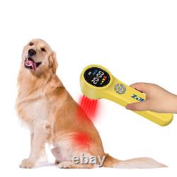 Dispositif de thérapie au laser froid de classe 4 ZJKC pour le soulagement de la douleur et la guérison des plaies chez les humains et les animaux de compagnie.