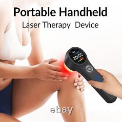 Dispositif de thérapie au laser froid portable ZJKC en mode double pulsé et continu pour la douleur