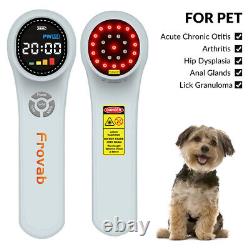 Dispositif de thérapie au laser froid pour chiens - neuropathie vétérinaire 660nm 810nm 980nm