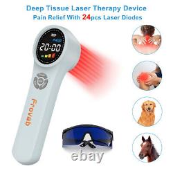 Dispositif de thérapie au laser froid pour chiens - neuropathie vétérinaire 660nm 810nm 980nm