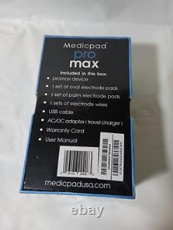 Dispositif de thérapie de soulagement de la douleur Massager Medicpad ProMax pour les douleurs musculaires