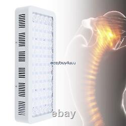 Dispositif de thérapie infrarouge proche pour soulagement de la douleur - Traitement à la lumière rouge LED de 300W, longueurs d'onde 650nm et 808nm.