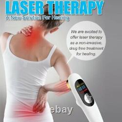 Dispositif de thérapie laser à froid de bas niveau puissant pour soulager les douleurs corporelles avec des lunettes