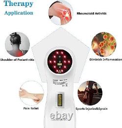 Dispositif de thérapie par la lumière froide au laser avec traitement par impulsions de la douleur aiguë/chronique 650nm&808nm