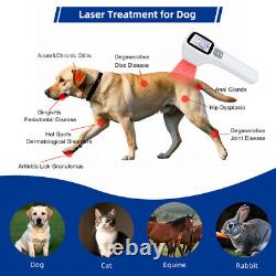 Dispositif de thérapie par laser froid à lumière rouge de grade médical pour soulager la douleur chez les humains et les animaux de compagnie.