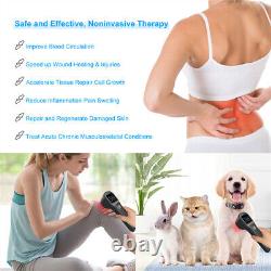Dispositif de thérapie par laser froid portable Medic pour la gestion de la douleur, soulagement de la douleur 650nm 808nm