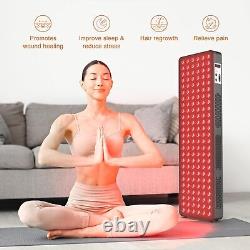 Dispositif de thérapie par lumière rouge 750W pour la peau du corps, thérapie par lumière infrarouge proche 150 puces