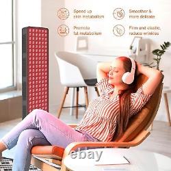 Dispositif de thérapie par lumière rouge 750W pour la peau du corps, thérapie par lumière infrarouge proche 150 puces