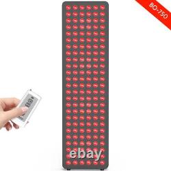 Dispositif de thérapie par lumière rouge 750W pour la peau du corps, thérapie par lumière infrarouge proche 150 puces