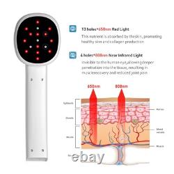 Dispositif de thérapie par lumière rouge portable, dispositif de soulagement de la douleur, 650nm 808nm I
