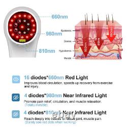 Dispositif de traitement au laser froid LLLT ZJKC 1760mW pour la thérapie par lumière infrarouge rouge contre la douleur