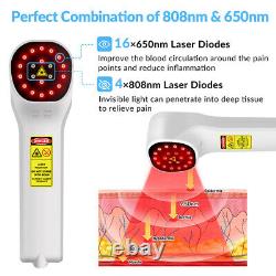 Dispositif de traitement au laser froid de 880 mW pour soulager la douleur au cou et aux épaules en physiothérapie