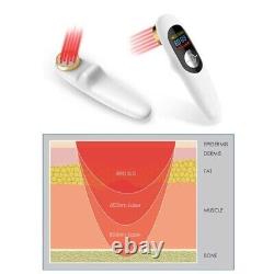 Dispositif thérapeutique puissant à laser froid LLLT pour le soulagement de la douleur, à main tenue, 808 nm + 650 nm