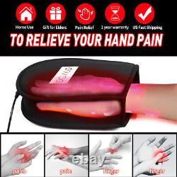 'Dispositifs de thérapie par la lumière rouge 880NM LED infrarouge pour soulager la douleur des mains à domicile'