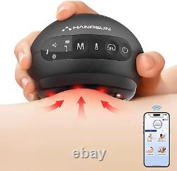 Ensemble de thérapie par ventouses intelligentes avec application, masseur électrique de ventouses 5 en 1 pour soulager la douleur.