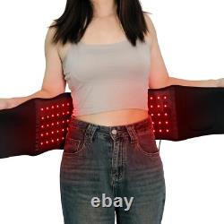 Enveloppe de massage à lumière rouge portable avec vibration réglable 4 modes