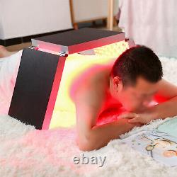 Folding Led Red Light Therapy Red Infrared Light Panel Respiration De Rides Beauté