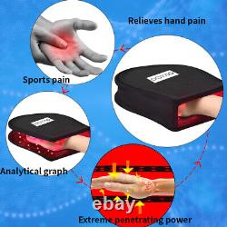 Gant de thérapie infrarouge à lumière rouge 880 nm pour soulager les douleurs articulaires de la main et des doigts de la souris