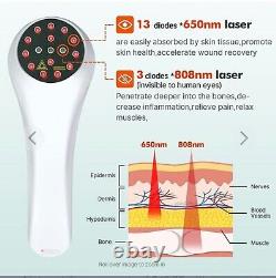 Grand pouvoir 5808nm, appareil de thérapie au laser froid pour soulager la douleur, humains/animaux